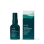 Ursa Major’s Forest Fix Spray Deodorant comes in a dark green 55ml bottle with white text and a matching box with a mountain graphic, offering powerful plant-enzyme odor defense.