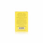A yellow Foxly Moisturizing Bar Soap box stands upright on white, detailing ingredients, directions, and cautions. It features nourishing oils and tropical notes of coconut, pineapple, jasmine, and orange blossom for a creamy lather.