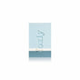 A rectangular light blue Moisturizing Bar Soap by Foxly, with the brand name engraved vertically on the front, made with clean ingredients and nourishing oils, is shown against a white background.