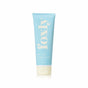 A light blue tube of Foxly Body Lotion with nourishing oils in midnight vanilla scent, standing upright against a white background for ultimate skin hydration.