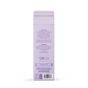 Back view of Grove Co. Liquid Fabric Softener, 32 oz - Lavender Blossom & Thyme bottle with instructions, ingredients, manufacturer info, caution notice, and barcodes in small text on a white label.