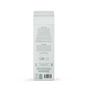 Back view of Grove Co. Laundry Detergent – 5-in-1 Enzyme Stain Fighting Power in a white bottle, showing gray text with enzyme formula details, instructions, ingredients, recycling symbols, and barcode on a smooth white background.
