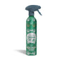 A green aluminum Grove Co. Multi-Purpose Cleaner - Winter Collection spray bottle features a leafy design, gray trigger nozzle, and eco-friendly ingredients in Water & Coco scent, shown on a white background.