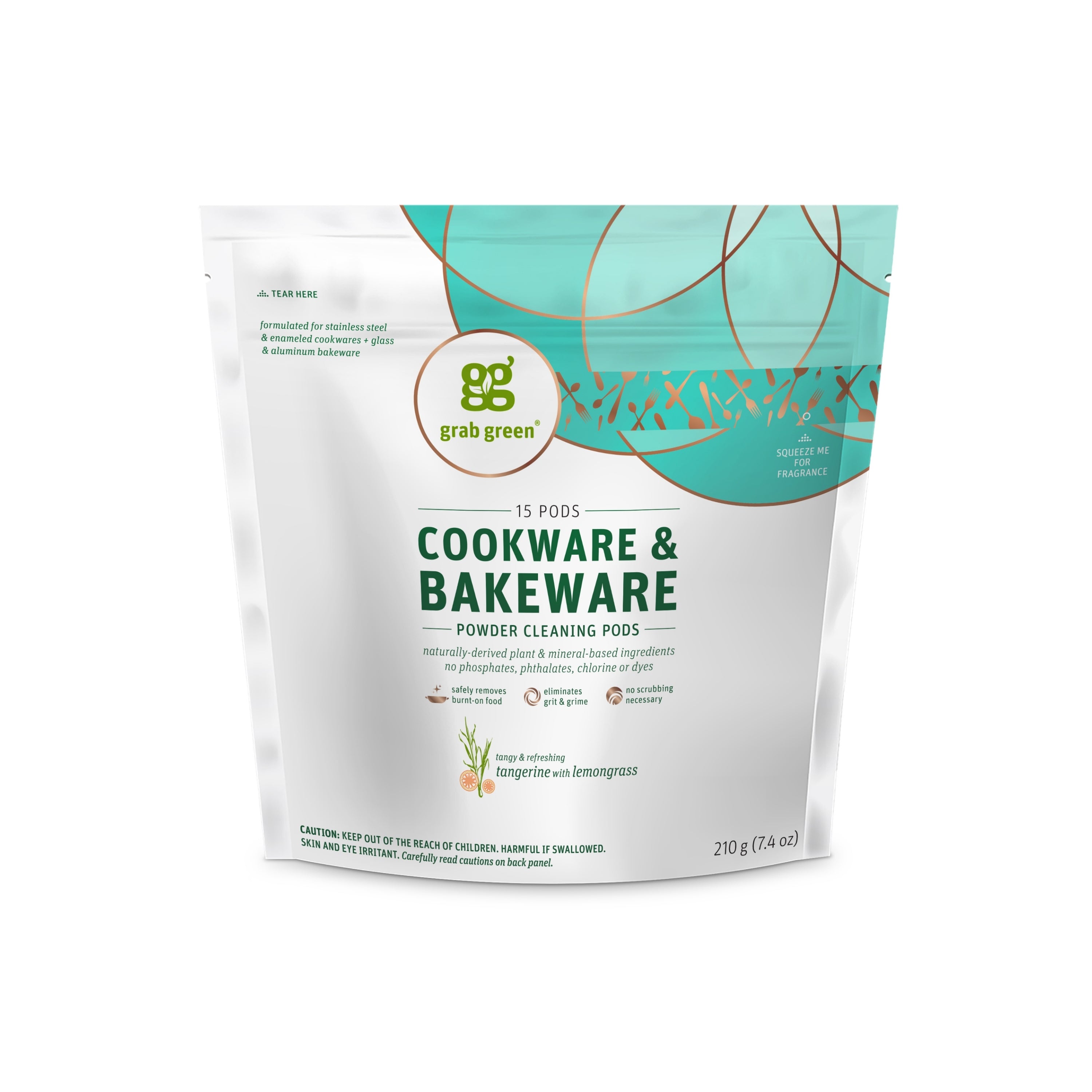 Grab Green Cookware & Bakeware Cleaner Pods