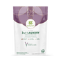 Grab green 3 in 1 Laundry Detergent Pods - Lavender with Vanilla features 24 pods per pack, uses mineral and bio-based ingredients, and is effective, eco-friendly, and a powerful stain remover.