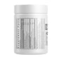 White plastic Codeage GLP-Advantage+ supplement container shown at an angle, featuring a black and white Supplement Facts label with berberine HCl, recycling symbols, and QR code—ideal for those seeking a quality GLP-1 supplement.