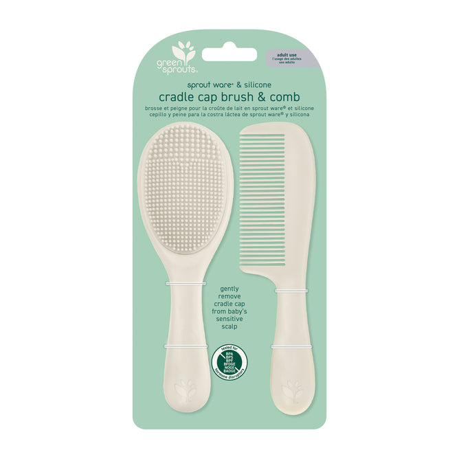 Green Sprouts Sprout Ware Cradle Cap Brush Comb Grove
