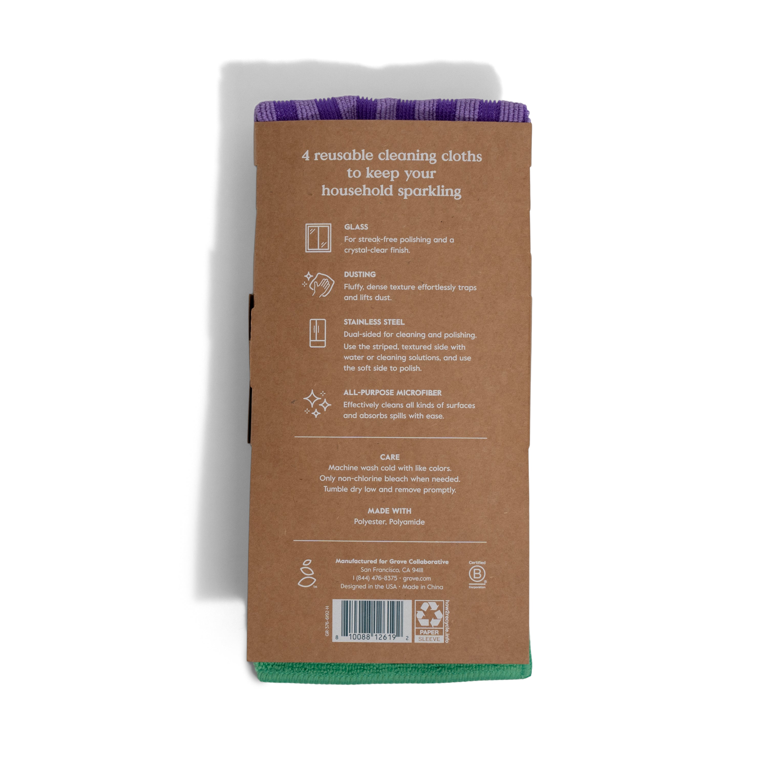 Grove Co. Assorted Cleaning Cloths - Thumbnail 5