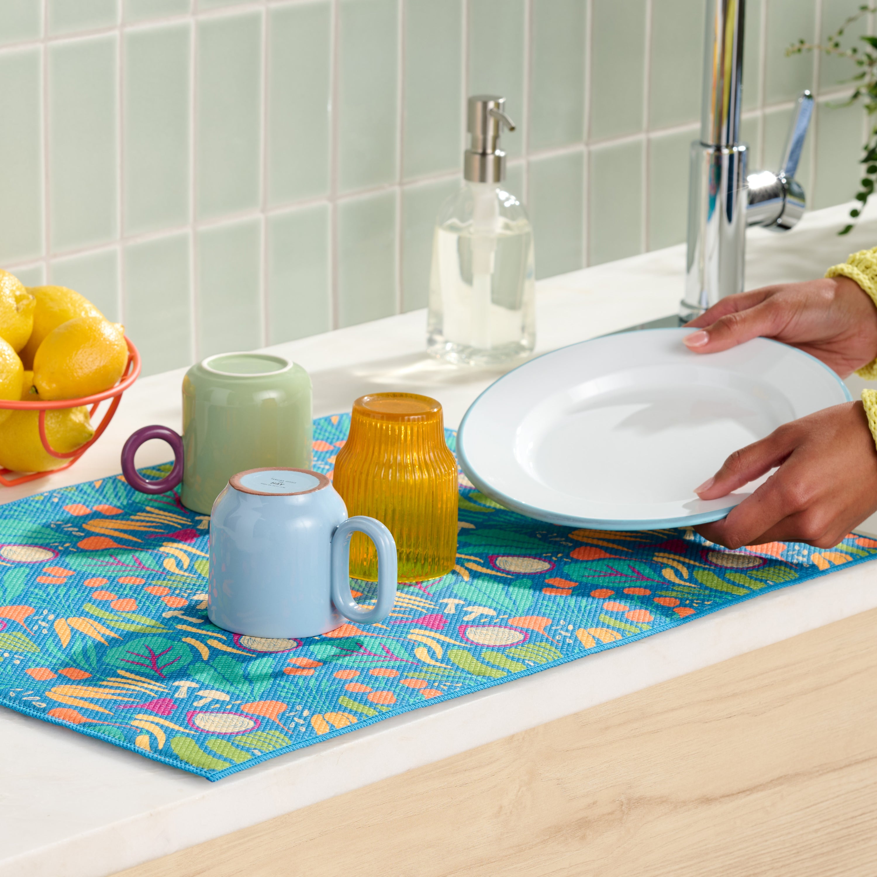 Grove Co. Dish Drying Mat - Thumbnail 5