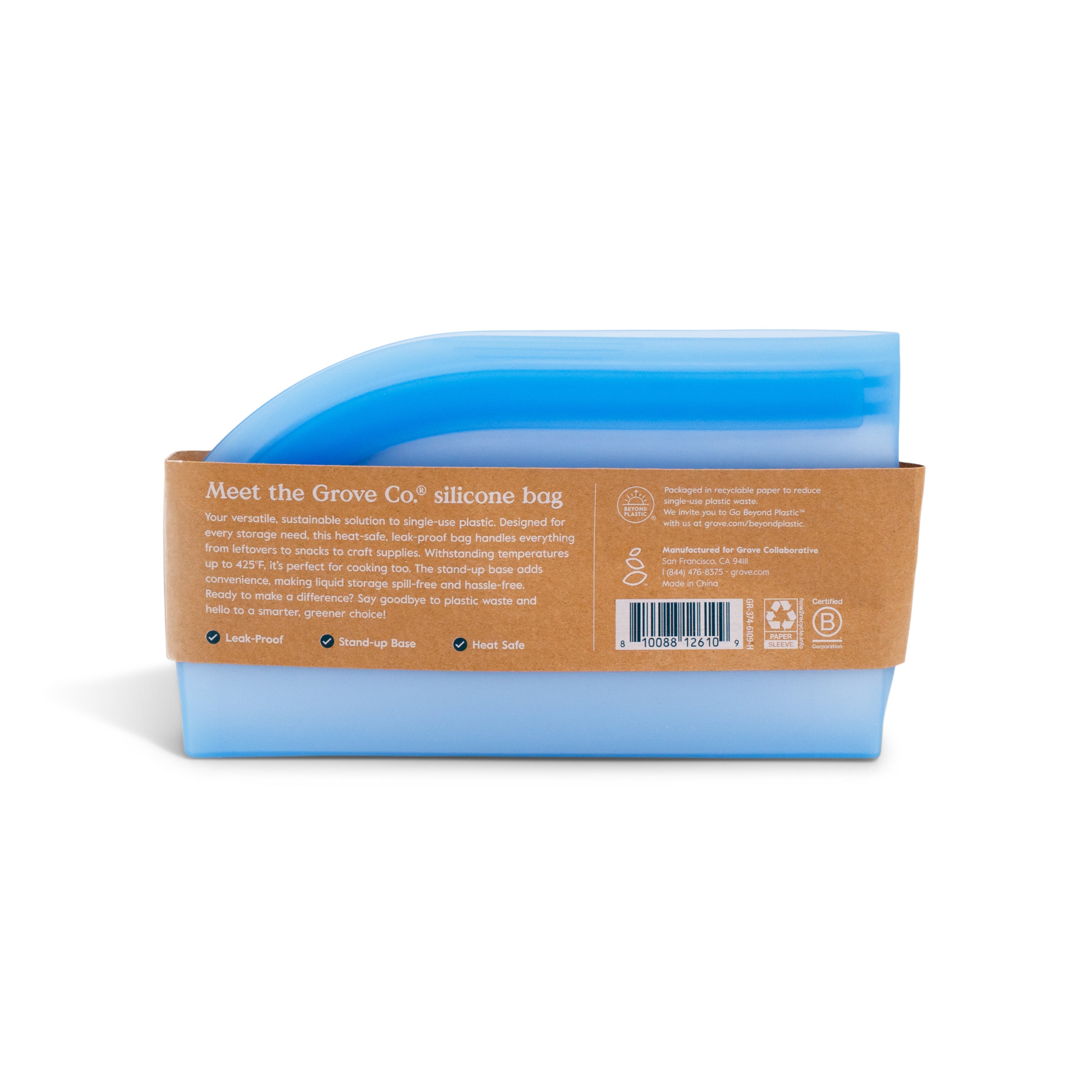 Grove Co. Reusable Silicone Bag - Thumbnail 3