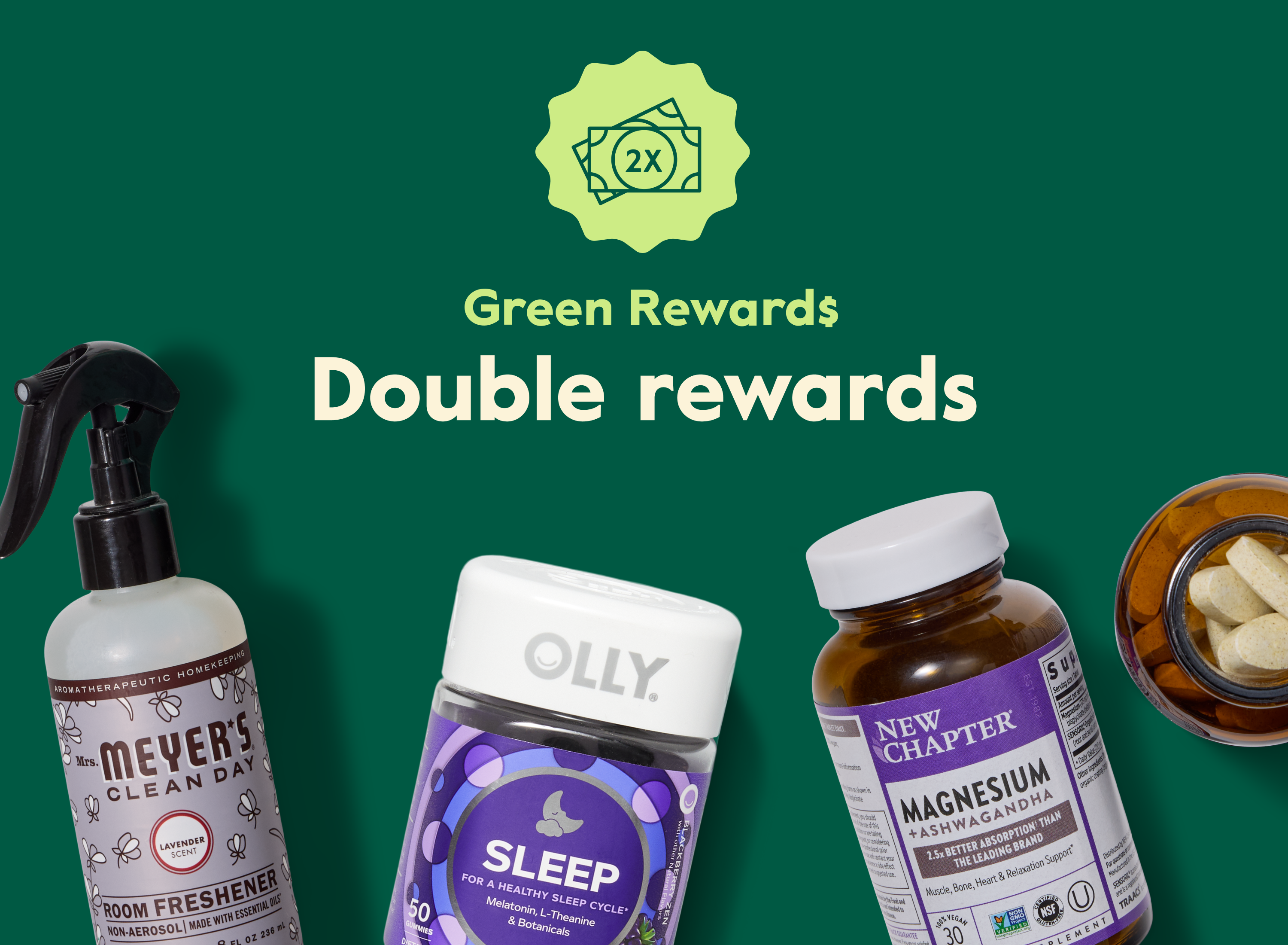 Green Rewards: Double rewards