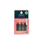 A set of three Cliganic Tinted Lip Balms—Hint of Tint—comes in a pink and teal box featuring product details and certification logos such as USDA Organic and Non GMO Project Verified, emphasizing that each lip balm is crafted with organic ingredients and nourishing essential oils.