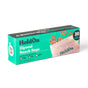 A green and white HoldOn Bags box of Compostable Snack Bags - Freezer Safe, featuring an image of pretzels. The box contains 30 extra strong, BPA-free bags made from compostable materials.