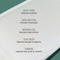 White surface displaying ingredients and benefits of Innersense Organic Beauty Hydrating Cream Conditioner: Aloe Vera (heals, soothes), Shea Butter (moisturizes), Monoi Oil (restores shine), Flax Seed, and Tamanu.