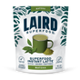 A bag of Laird Superfood Matcha Instant Latte, with a green matcha cup and leaves on the pack. Highlights include vegan, gluten-free, and non-GMO benefits plus superfood coconut creamer for a creamy taste.