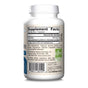 Jarrows CDP Choline 250mg Veggie Capsules come in a white bottle with a Supplement Facts label listing 250 mg citicoline per capsule to support attention, plus details on other ingredients, manufacturer info, and non-GMO certification.