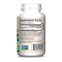 A white bottle of Jarrow Mastic Gum 1000mg Veggie Capsules displaying the supplement facts, ingredients, Non-GMO Project Verified logo, barcode, and company info for gastrointestinal health support.