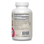 White bottle of Jarrow QH-Absorb 100mg Softgels shows Supplement Facts with 100mg Ubiquinol (Co-Q10) per softgel. Back features barcode, product info, and pink heart graphic highlighting cardiovascular health support.