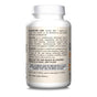 A white bottle of Jarrow Quercetin 500mg Bioflavonoid Veggie Caps shows suggested use, warning, and storage info. The label highlights immune support, advises adults to take one capsule daily, gives an FDA disclaimer, and says keep out of reach of children.