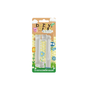 Jack N Jill Buzzy Brush Replacement Heads - 2 Pack feature soft white bristles in clear packaging with a colorful, bee and flower-themed backing. Ideal for your electric musical toothbrush.