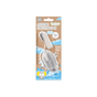 The Jack N Jill Silicone Finger Brush 2-PACK STAGE 1 is BPA free and includes two clear brushes and a case, made for ages 6-12 months. Ideal for safe, early baby oral hygiene and dental care.