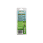 The back of a Jack N Jill Tickle Tooth Sonic Toothbrush package features product info, instructions, and branding in blue, green, and white.