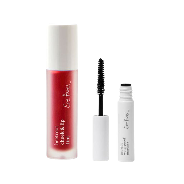 Get Ere Perezs Cheek & Lip Tint and receive a mini mascara free—clean beauty essentials in one offer!.