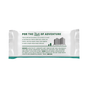 A wrapped Organic Energy Bar by Kate’s Real Food features the tagline “For the Taste of Adventure,” with ingredients and a barcode displayed on the back. The packaging is predominantly white with green accents, emphasizing its oats and honey flavor for delicious, clean energy on-the-go.