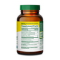 A brown MegaFood NAD+ Boost supplement bottle with a green lid features a white and yellow label, displaying black and green text with supplement facts and ingredients, highlighting support for healthy aging.