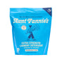 Aunt Fannie’s Laundry Detergent Powder - Extra Strength comes in a blue resealable pouch with a cartoon woman holding a mop. Enzyme powered, fragrance-free, it’s tough on stains and provides up to 70 loads per pack.