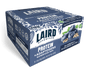 A blue box of Laird Superfood Blueberry Sunflower Butter Protein Bars features plant-based, gluten-free, and nut-free bars. The packaging displays images of blueberries and sunflower seeds to highlight the real-food ingredients.