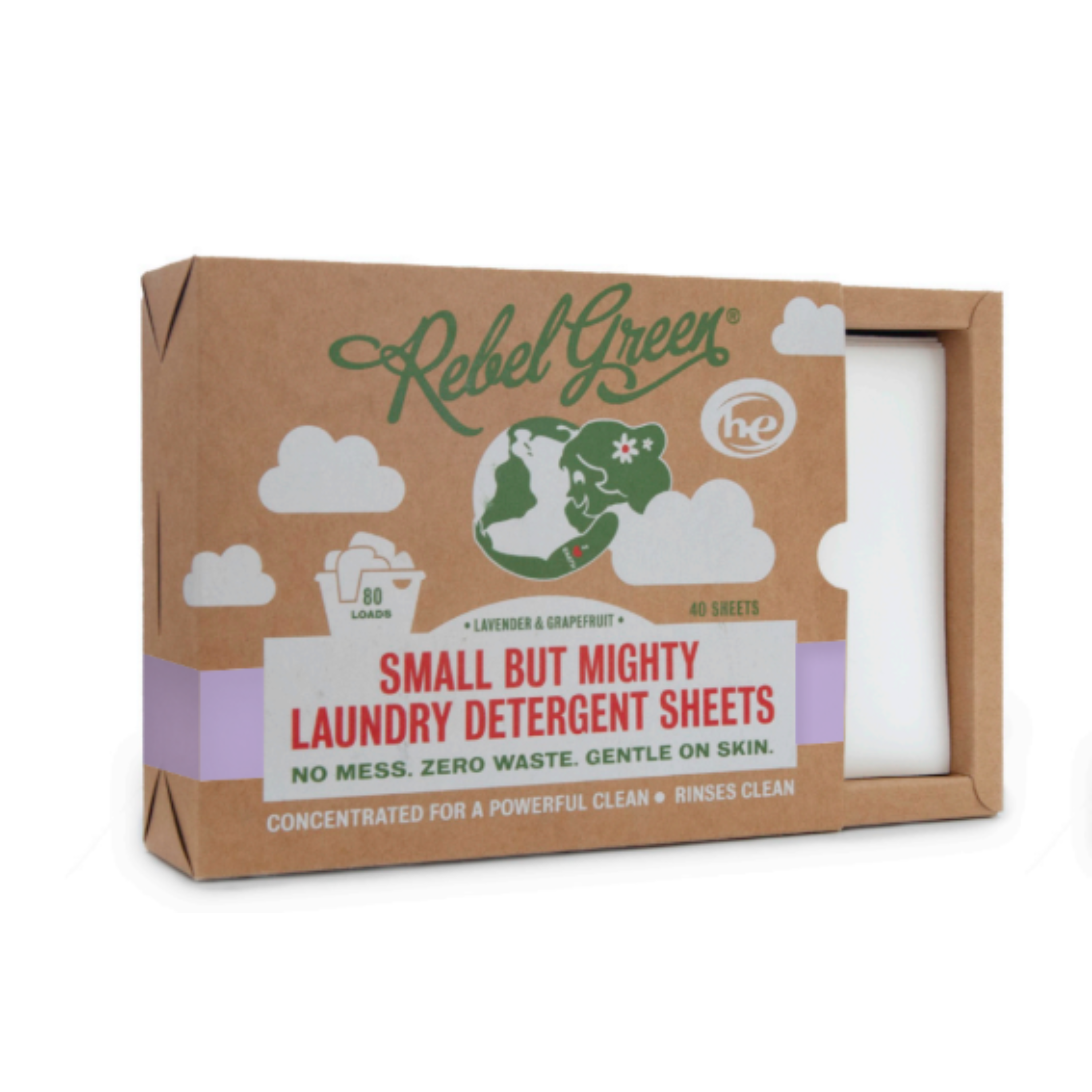 Rebel Green Laundry Detergent Sheets - Thumbnail 4