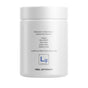 A white Codeage Liposomal Glutathione Capsules 1000 mg container features Reduced L-Glutathione, liposomal delivery, is Vegan, Non-GMO, Soy-Free, Dairy-Free, Gluten-Free, cGMP-Certified. "FEEL DIFFERENT." is printed at the bottom.