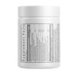 A white container of Codeage Liposomal Turmeric+ Capsules features a Supplement Facts label listing nutritional info and ingredients in black text on the side, displayed against a plain white background.