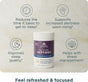A bottle of Ancient Nutrition Active Peptides Magnesium Complex Capsules is shown, with icons and text highlighting benefits: helps you fall asleep faster, supports alertness upon waking, improves sleep quality, and promotes restful sleep.