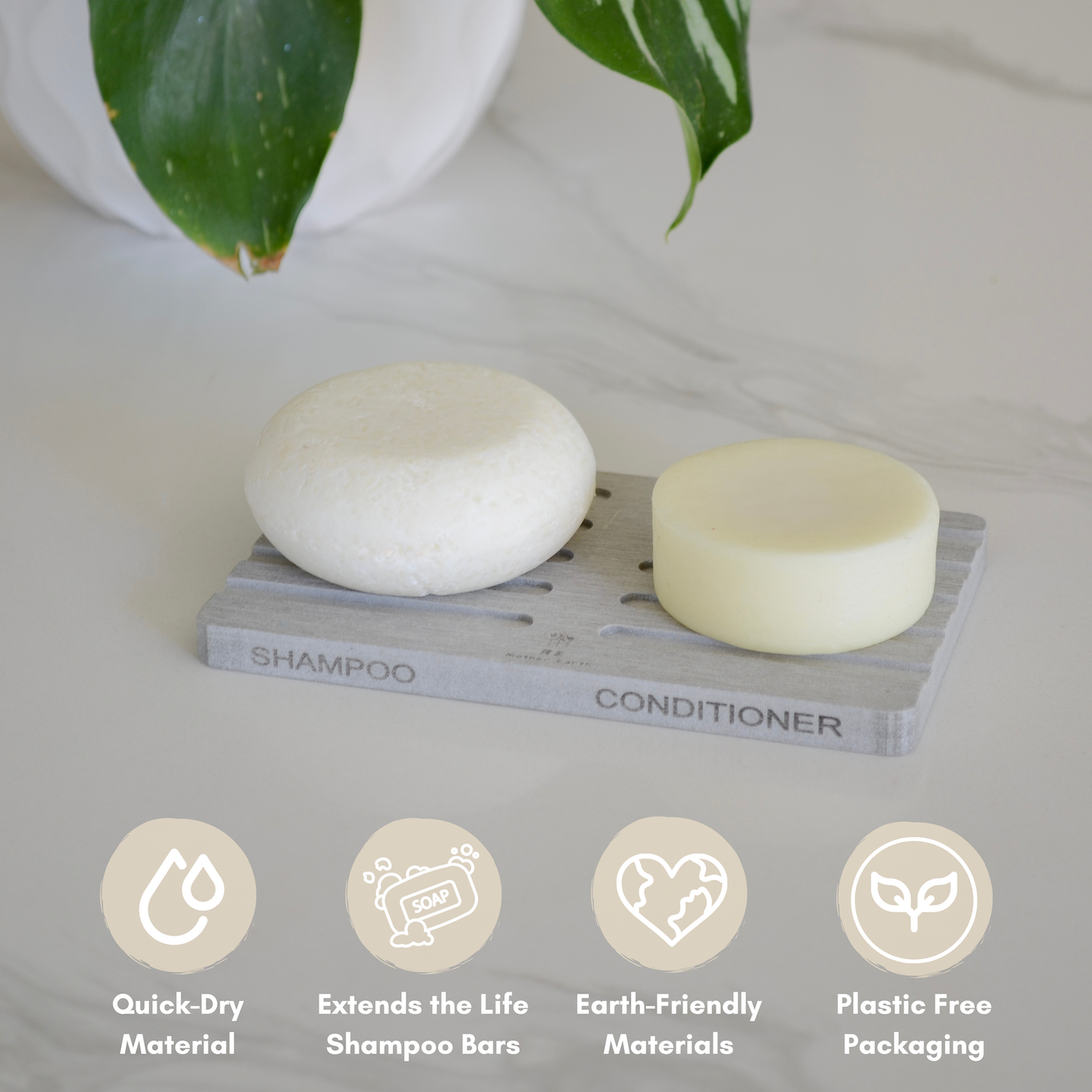 Me Mother Earth Diatomite Soap Dish - Thumbnail 3