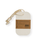The Me Mother Earth Pop Up Dish Sponges 3-Pack offers a sustainable, plastic-free cleaning alternative with white exfoliating pouches, rounded edges, beige labels, and corner drawstrings, shown on a white background.