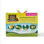 Experience the Magical Minds Garden Kit by Modern Sprout—a vibrant box featuring whimsical flowers, butterflies, and a lush green field. This enchanting kids gardening set includes pop-out wooden pieces to color, easy-to-follow instructions to scatter seeds, set them in soil, and water them. Watch your very own butterfly haven come to life!.