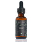 A 1 fl oz (30 ml) brown glass dropper bottle of Chagrin Valley Soap & Salve Facial Oil for dry, itchy, flaky, or maturing skin, featuring a black cap.