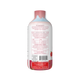 Back of a MaryRuth’s Kids Morning Multivitamin Liquid bottle displaying the suggested use dosage chart, storage instructions, barcode, and contact information for immune support.