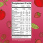 Supplement facts label for MaryRuth’s Kids Morning Multivitamin Liquid, detailing serving sizes, nutrients, and ingredients to support immune support and cognitive function.