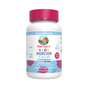 MaryRuths Kids Magnesium Calm Gummies, hibiscus flavor, are vegan, sugar-free, and gelatin-free. Each bottle has 60 agar-based gummies—a 2-month kids supply.