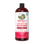 MaryRuth’s Morning Multivitamin Liquid, Raspberry, 30 oz features a white label with a woman’s illustration and raspberries—a tasty vegan multivitamin ideal for all.