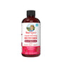 MaryRuth's Morning Multivitamin Liquid, a 15.22 fl oz (450 ml) dietary supplement, features a black cap and vibrant red label. Raspberry-flavored, it provides essential vitamins for wellness, beauty, and immunity.