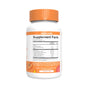 A white bottle with an orange lid labeled Supplement Facts, MaryRuths Omega 3-6-7-9 Gummies (Peach Mango & Apricot, 120 ct) features cut peach images, orange accents, Sugar Free claim, and highlights vegan nutritional information.