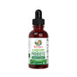 A brown glass bottle of MaryRuth’s Probiotic Drops, Unflavored, Org, 2 oz with dropper lid and green-white label—formulated to support gut health.