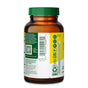 A brown glass MegaFood Men's 40+ One Daily supplement bottle with a green cap and a label featuring barcode, QR codes, certification symbols, and white/green text—formulated as a multivitamin to support prostate health for men over 40.