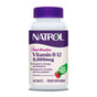 Natrol Vitamin B-12 5000mcg Fast Dissolve Tablets, 100 count, support energy metabolism and the nervous system. Features a strawberry flavor and a 100% drug-free formula.