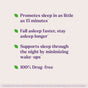 Natrol Advanced Sleep Melatonin 10mg Time-Release Tablets help you fall asleep in as little as 15 minutes, support longer, uninterrupted sleep with time-release action, minimize nighttime wake-ups, and are 100% drug-free.