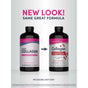 Two NeoCell Collagen Peptides bottles side by side display a packaging redesign, highlighting joint, skin, hair, and nail support. Text above reads: New Look! Same Great Formula.